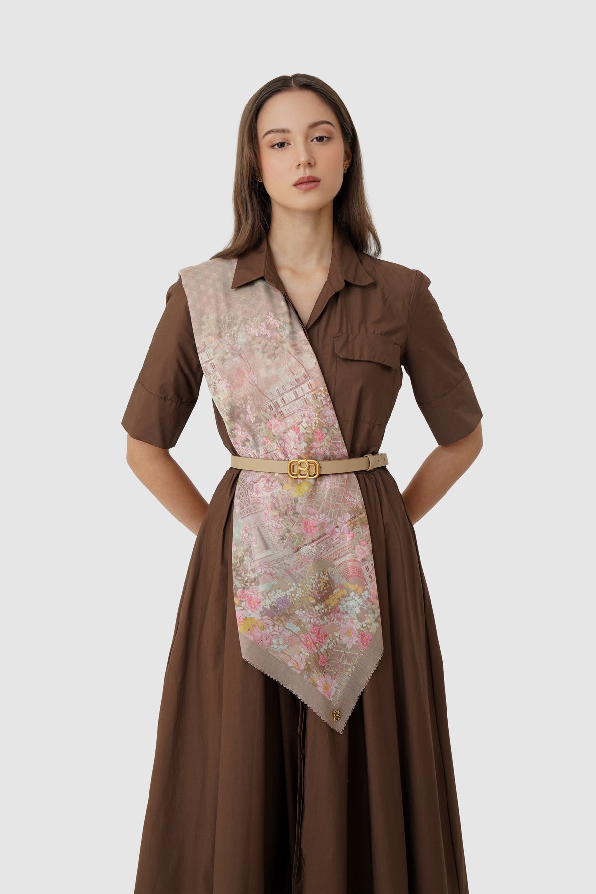 The Parisian 3.0 Square - Brunette