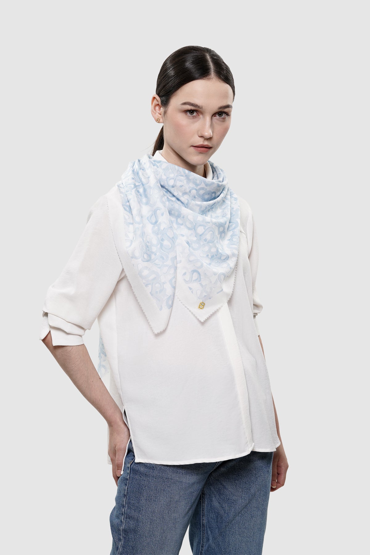 Samla Multicolor Square - Glacier