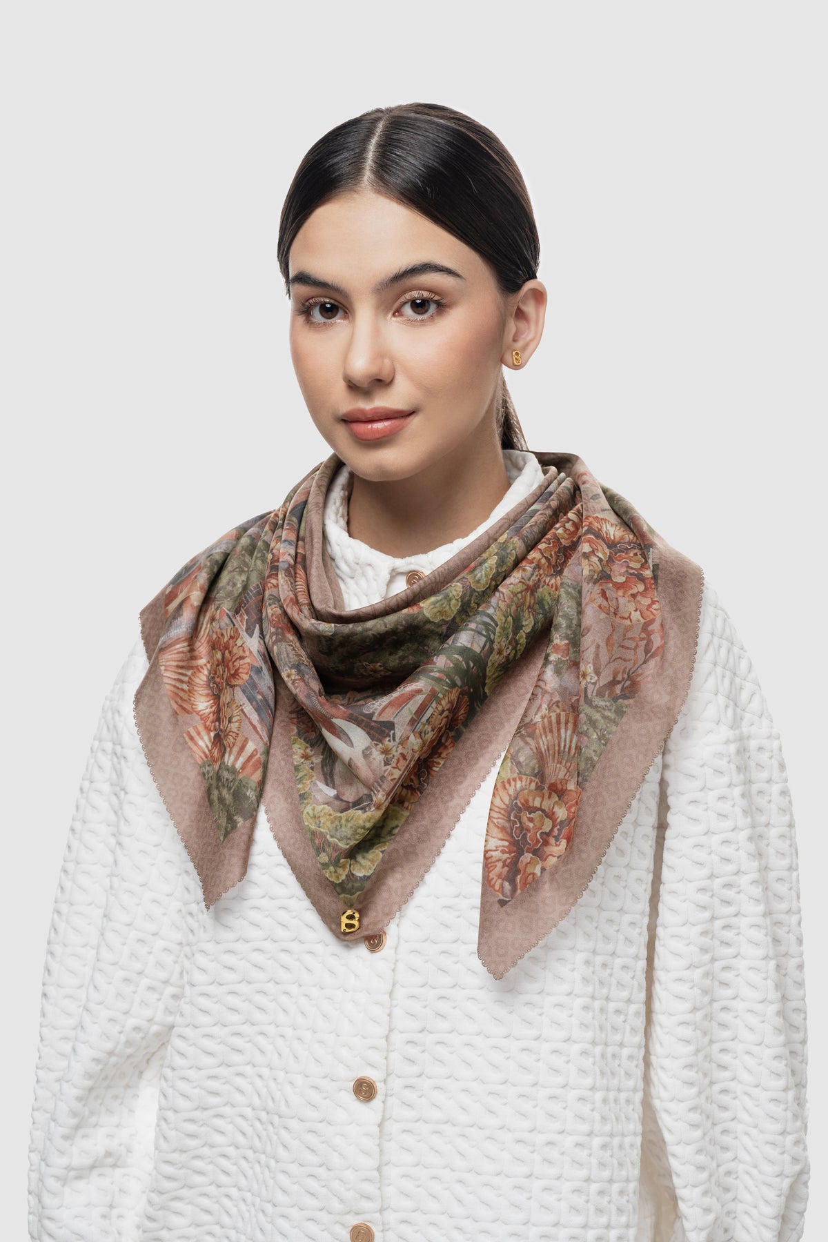 Singapore 2 Square Series - Chestnut