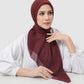 Everyday Glam Scarf - Maroon