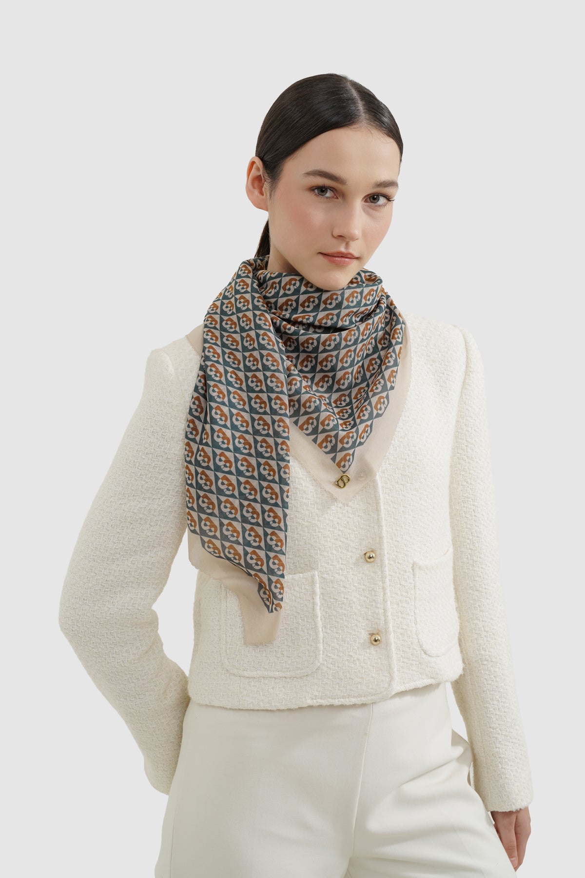 Prism Voile Square - Toasty