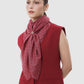 Interlock Voile Square - Cherry