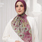 Moroccan Jacquard Voile - Grape