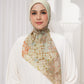 Moroccan Voile Square - Ivory