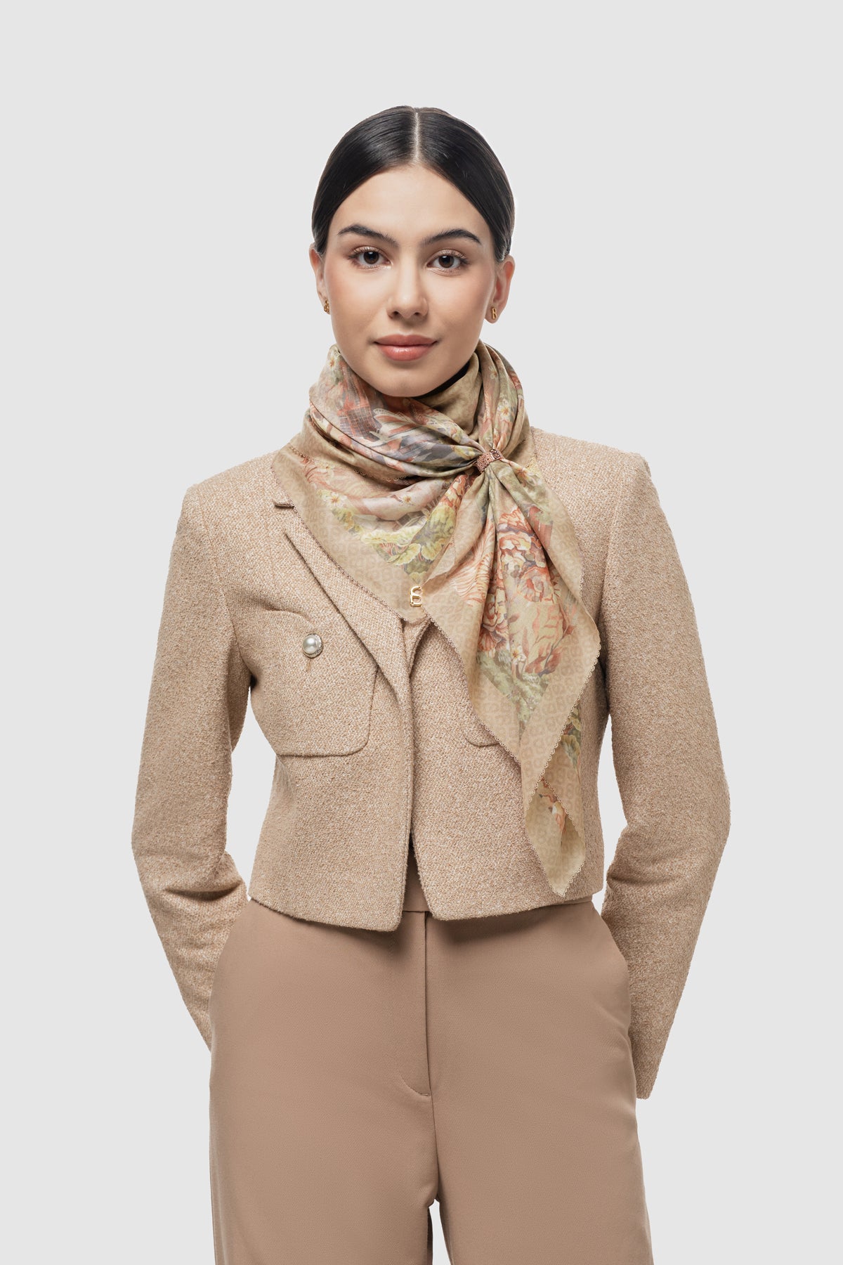 Singapore 2 Square Series - Biscuit