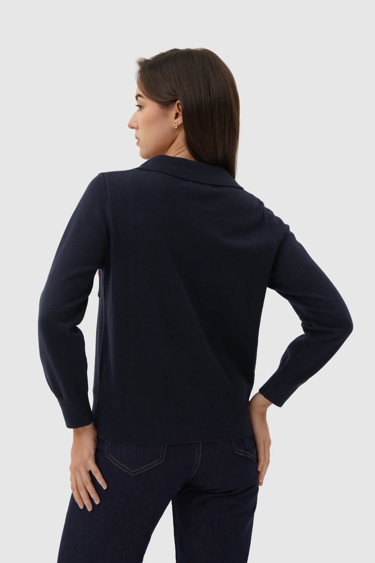 Signature Cardigan - Navy