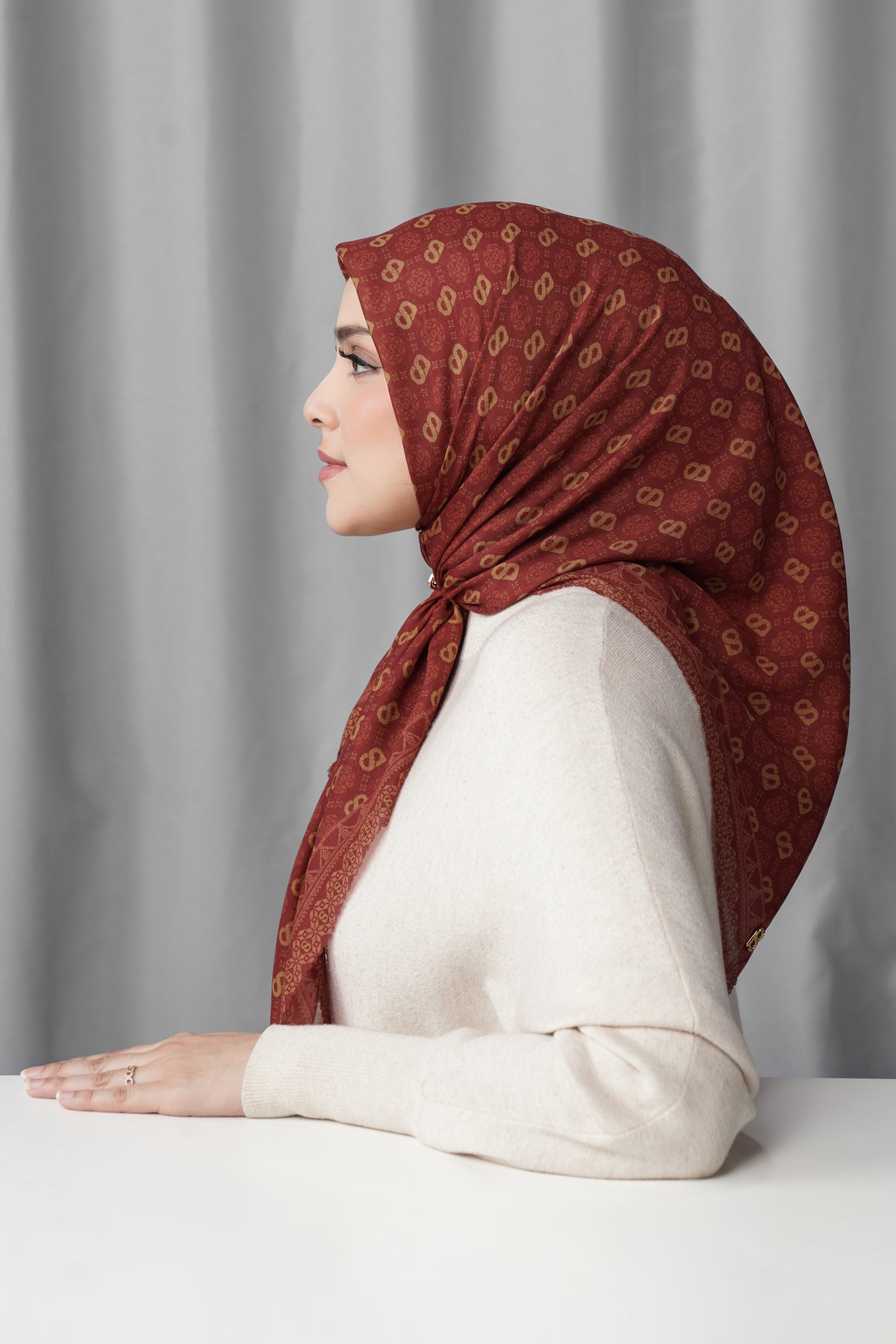 Songket Square - Lychee