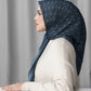 Songket Square - Maritime Blue