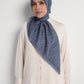 Waves Monogram Square - Dark Blue