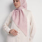 Waves Monogram Square - Pearl Blush