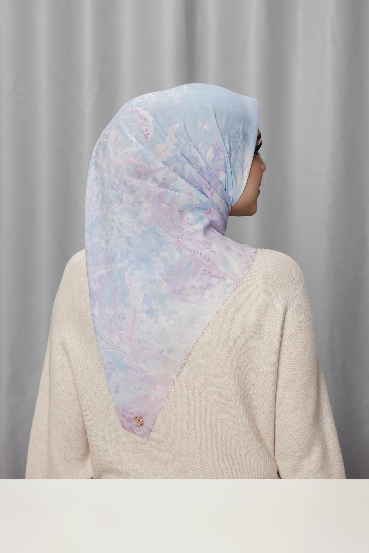 Under The Sea Voile Square - Ocean