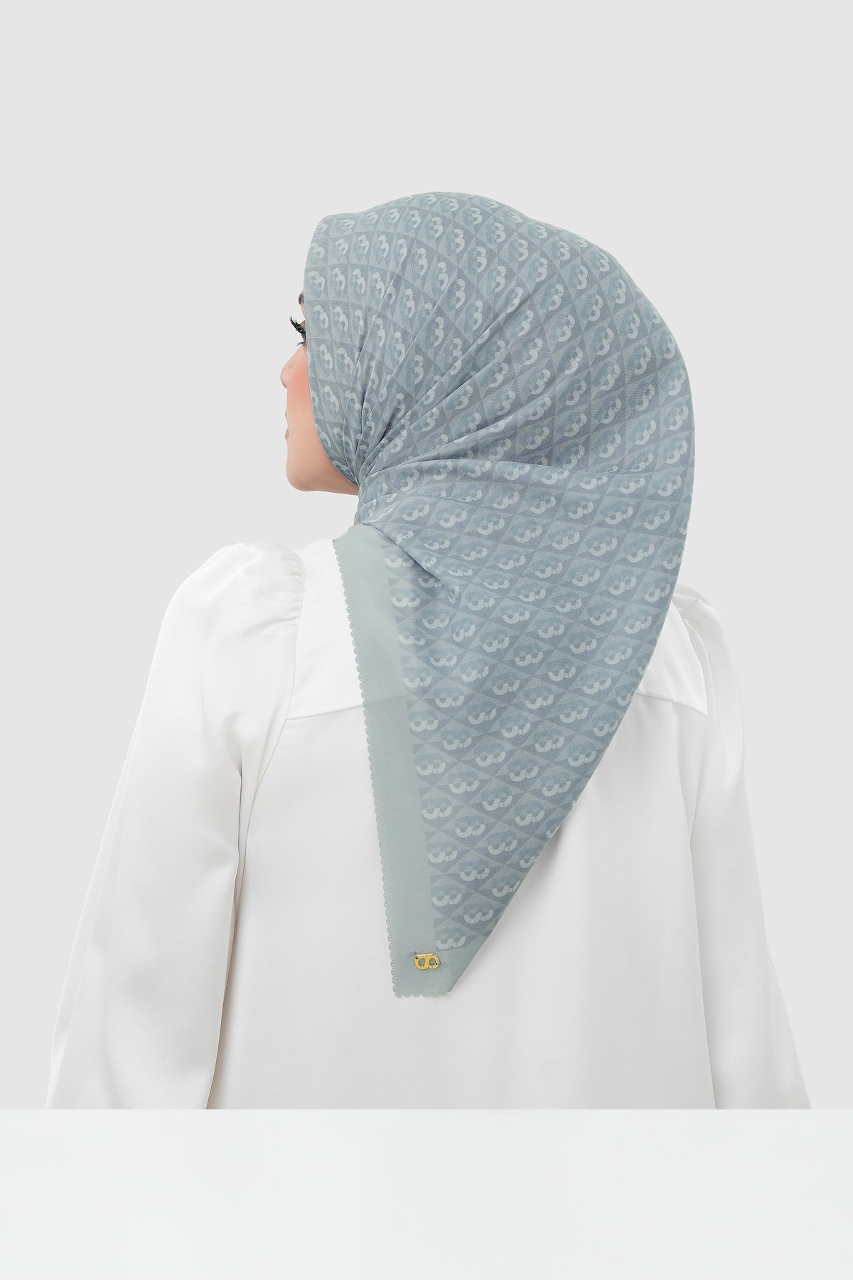 Prism Voile Square - Earl Gray