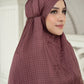 Haramain 2 Prayer Robe - Oud Red