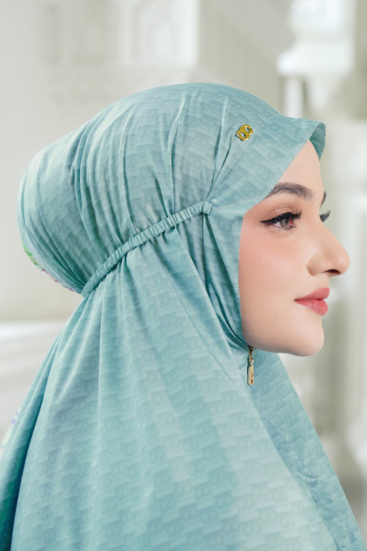 Forestis Capsule Prayer Robe - Aquamarine