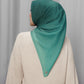 Bimu Horizon Satin Square - Pavo