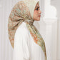 Moroccan Voile Square - Ivory