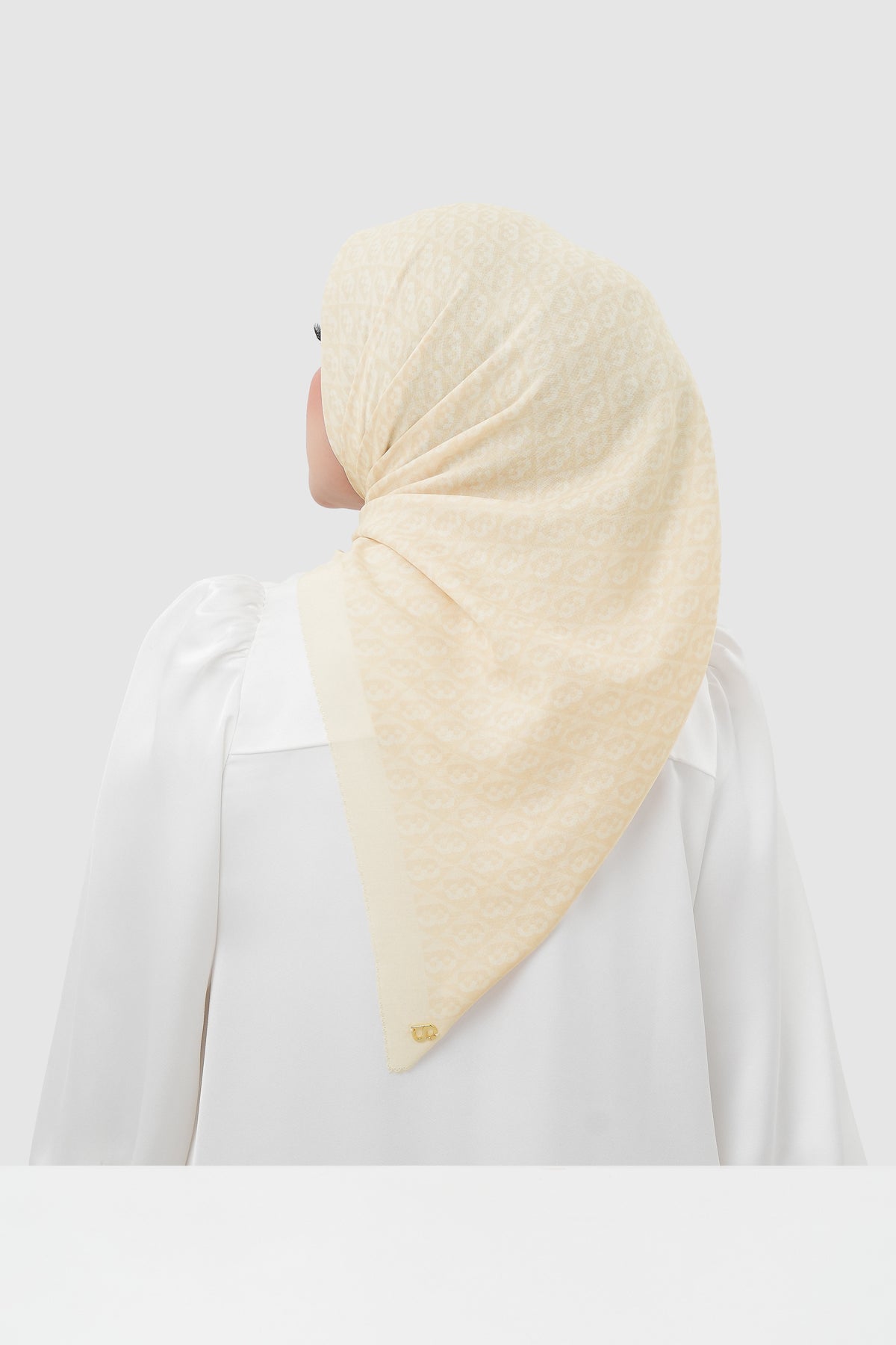 Prism Voile Square - Lemon Drizzle