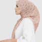 Anyam Square - Pale Mauve