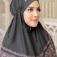Nagita Capsule Prayer Robe - Noir