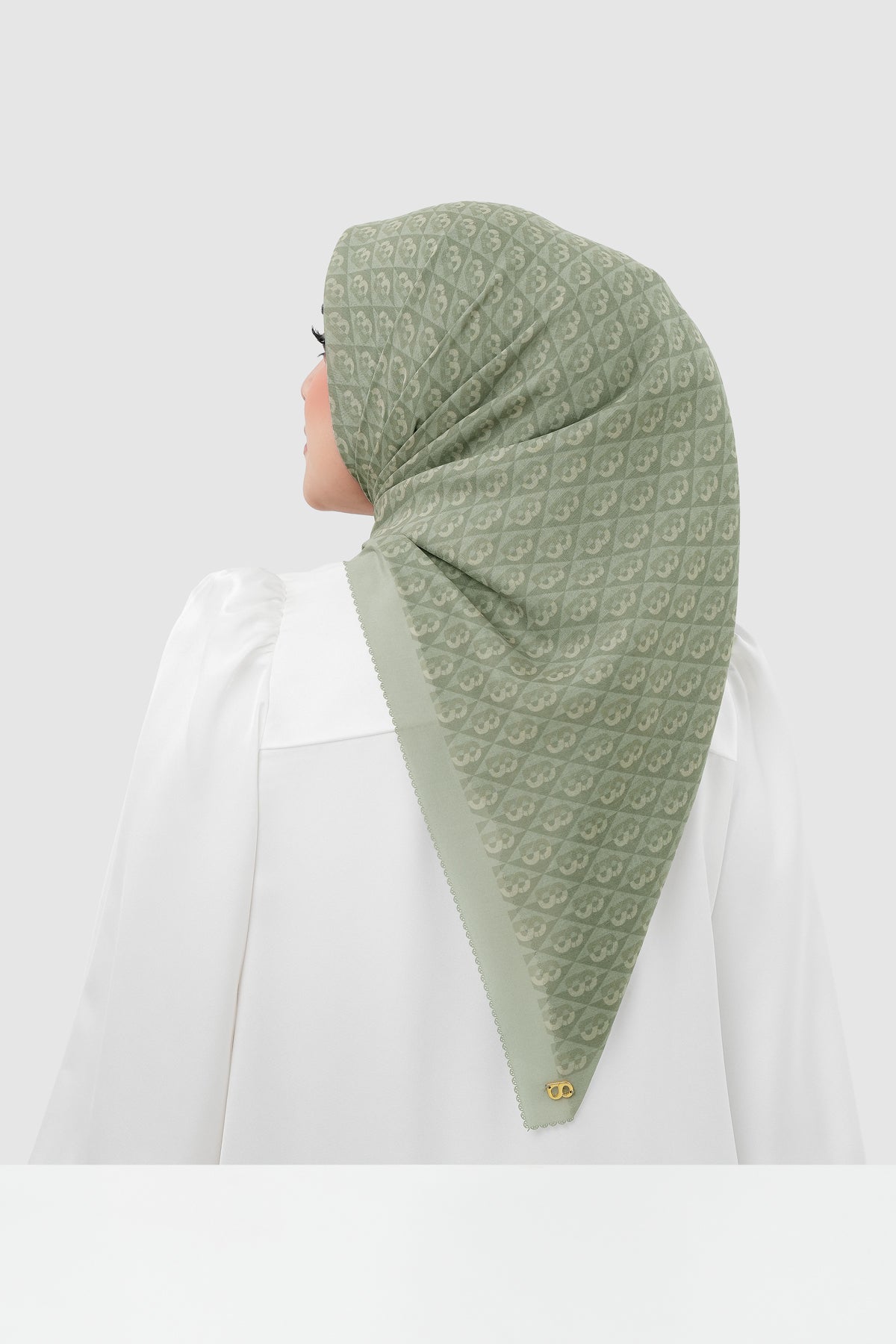 Prism Voile Square - Pistachio