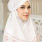 Nagita Capsule Prayer Robe - True White