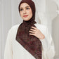 Egypt Satin Square - Carmine