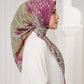 Moroccan Jacquard Voile - Grape