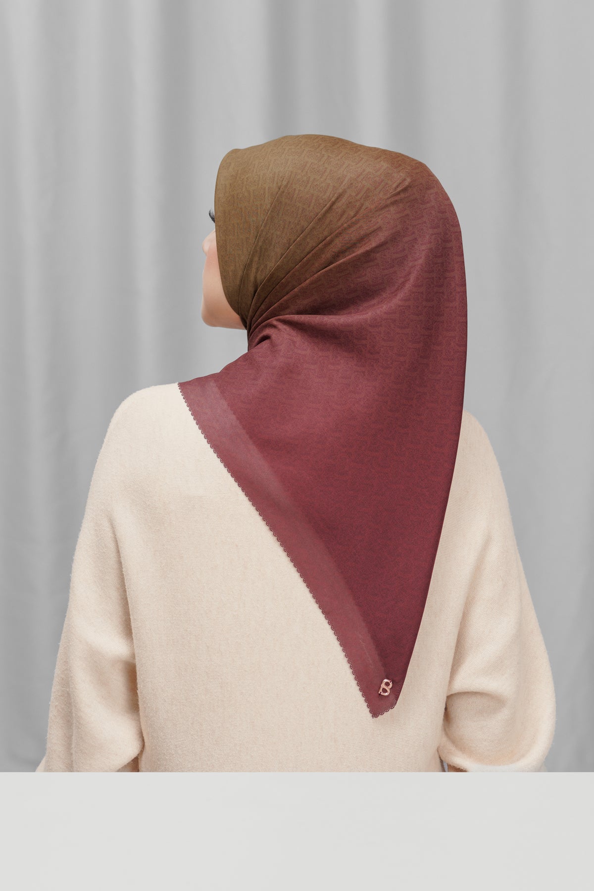 Bimu Horizon Satin Square - Mars