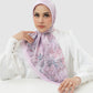 Holiday 3 Voile Square - Snowdrift Pink