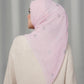 Everyday Glam Scarf - Dusty Pink