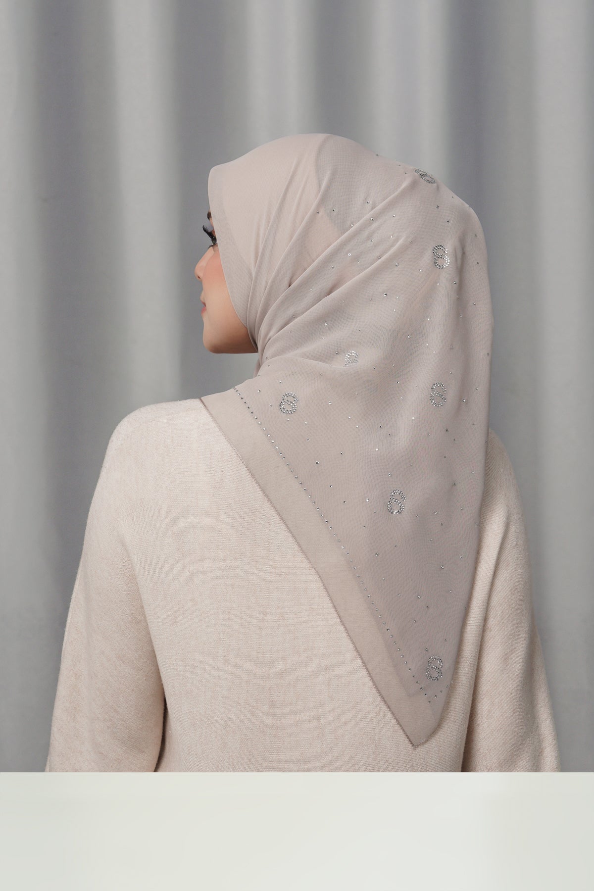 Everyday Glam Scarf - Oxford Tan