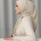 Everyday Glam Scarf - Almond