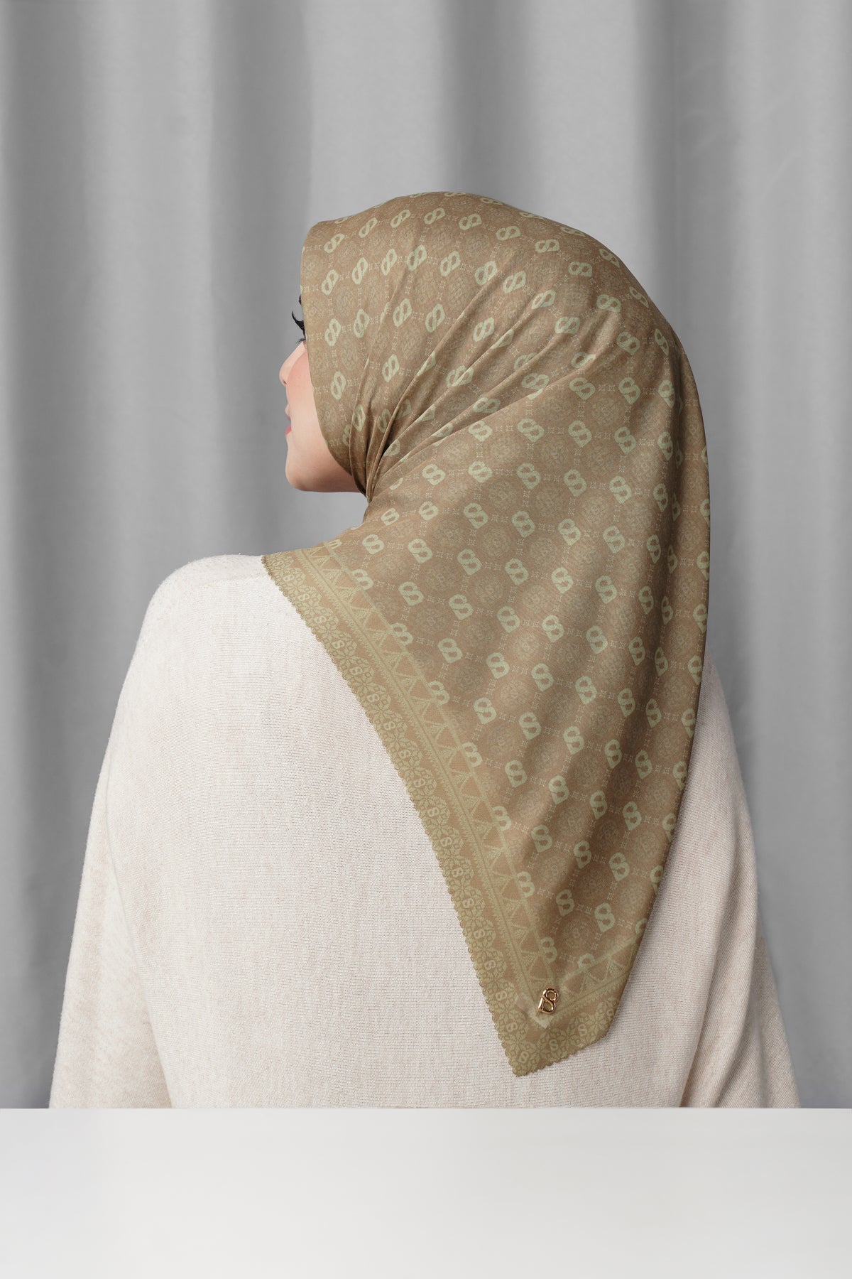 Songket Square - Ginger