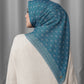 Songket Square - indigo