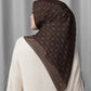 Songket Square - Mahogany