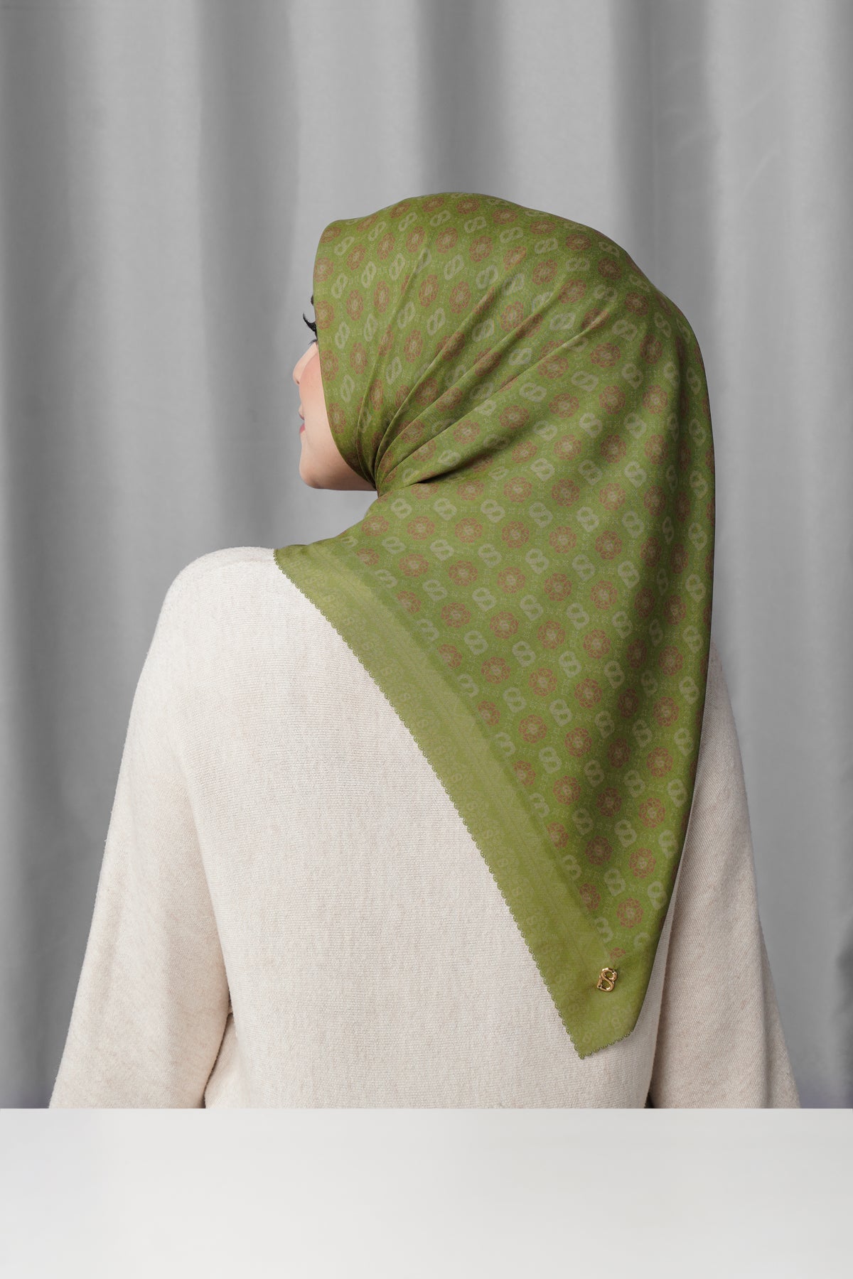 Songket Square - Palm