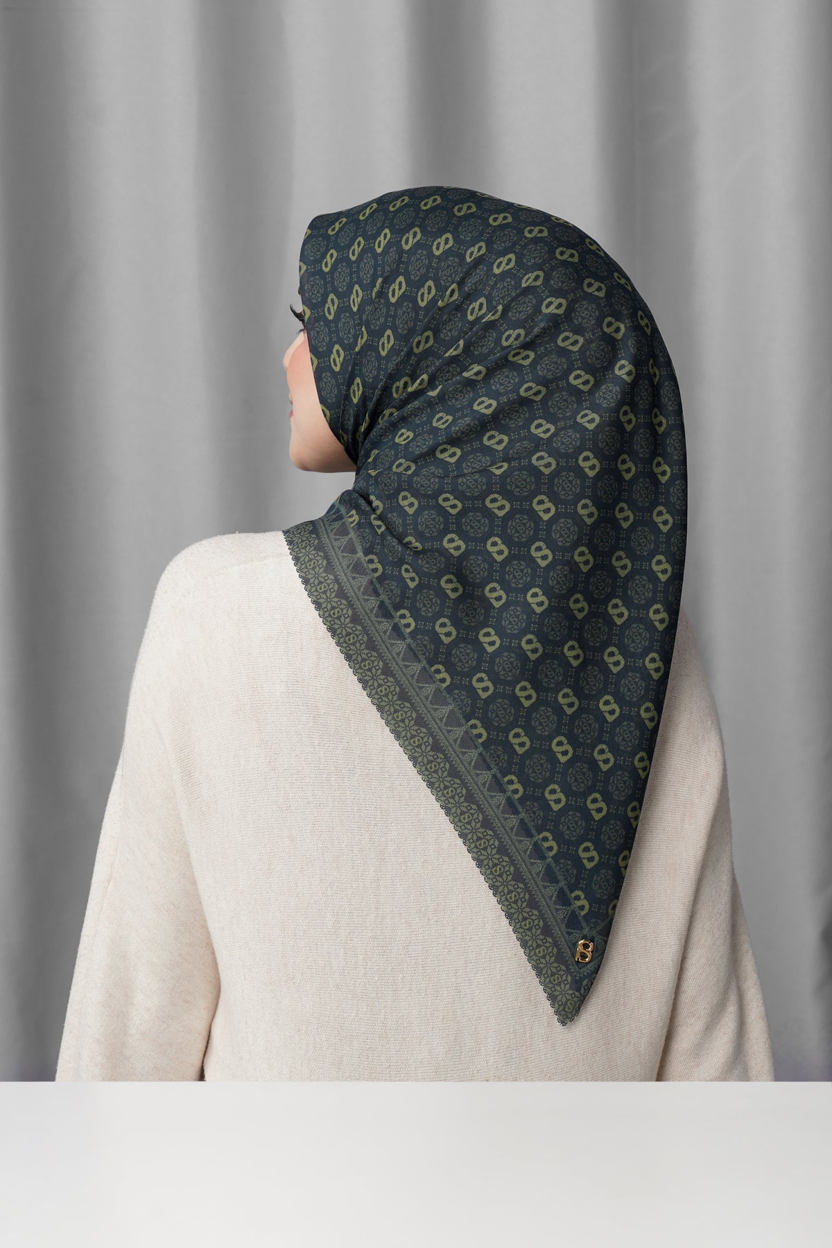 Songket Square - Peacock