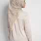 Waves Monogram Square - Sandshell