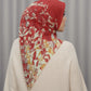 Tulip Voile Square - Cherry