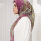 Moroccan Jacquard Voile - Grape