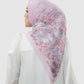 Holiday 3 Voile Square - Snowdrift Pink