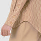 Leena Monogram Pocket Shirt - Mocha