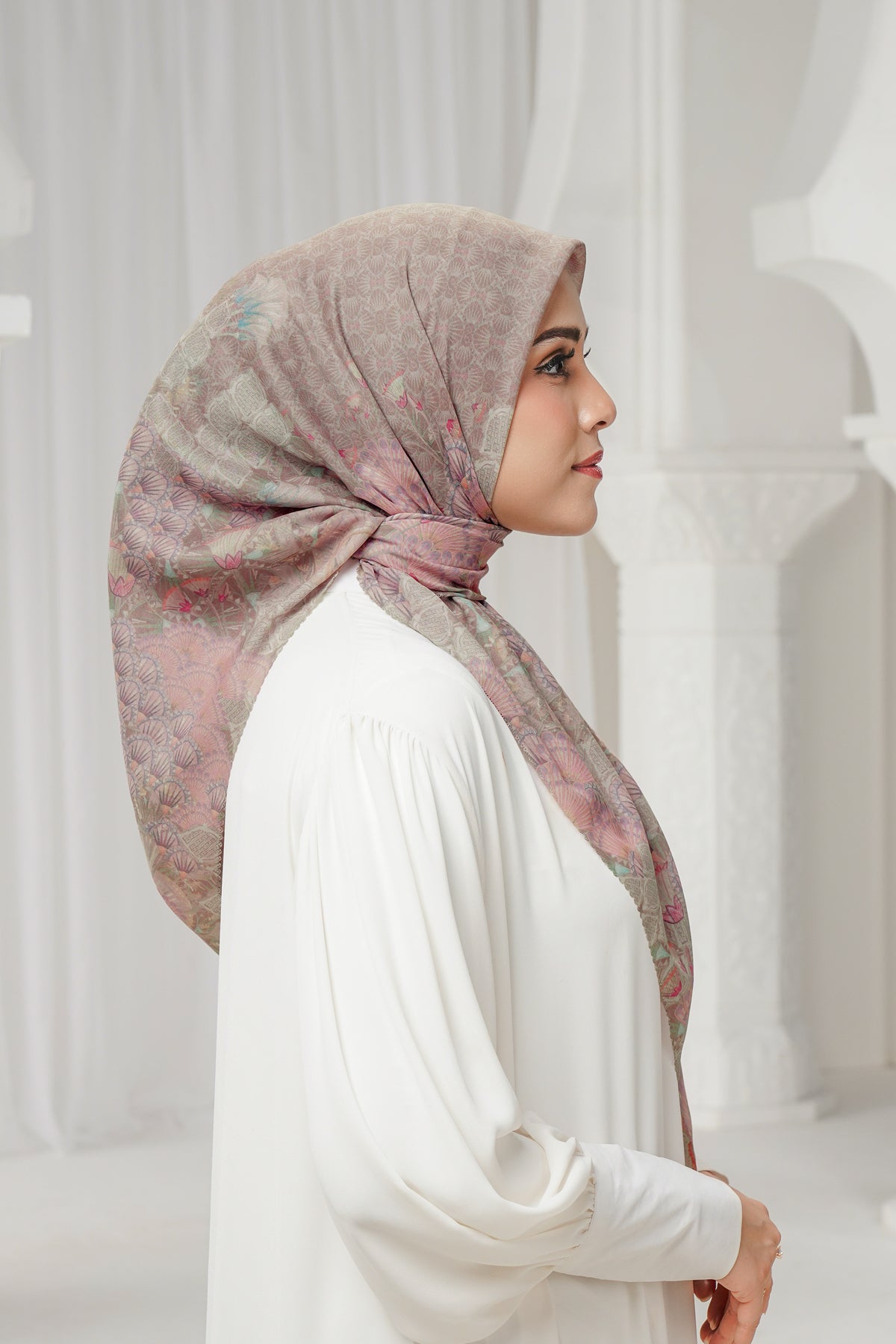 Egypt Voile Square - Camel