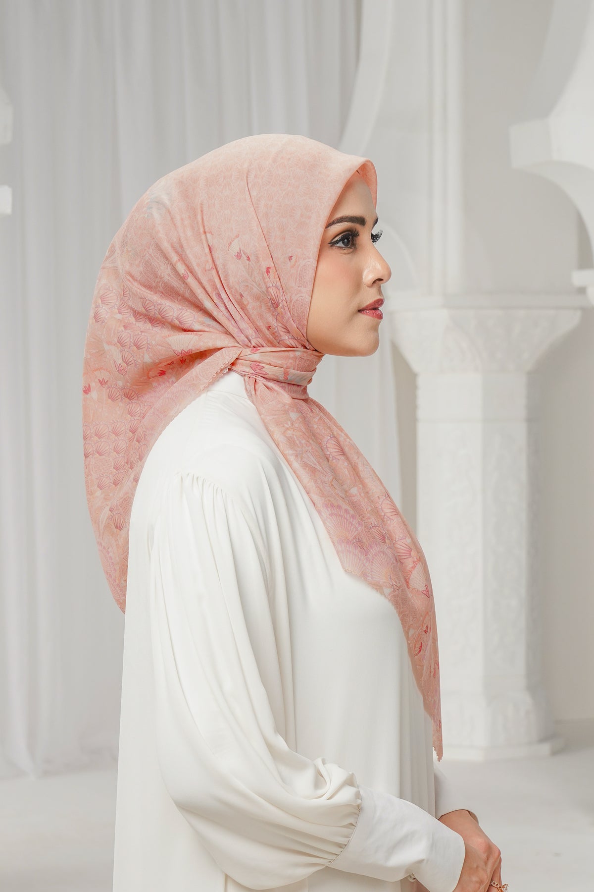 Egypt Voile Square - Sunset