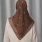 Everyday Glam Scarf - Cocoa