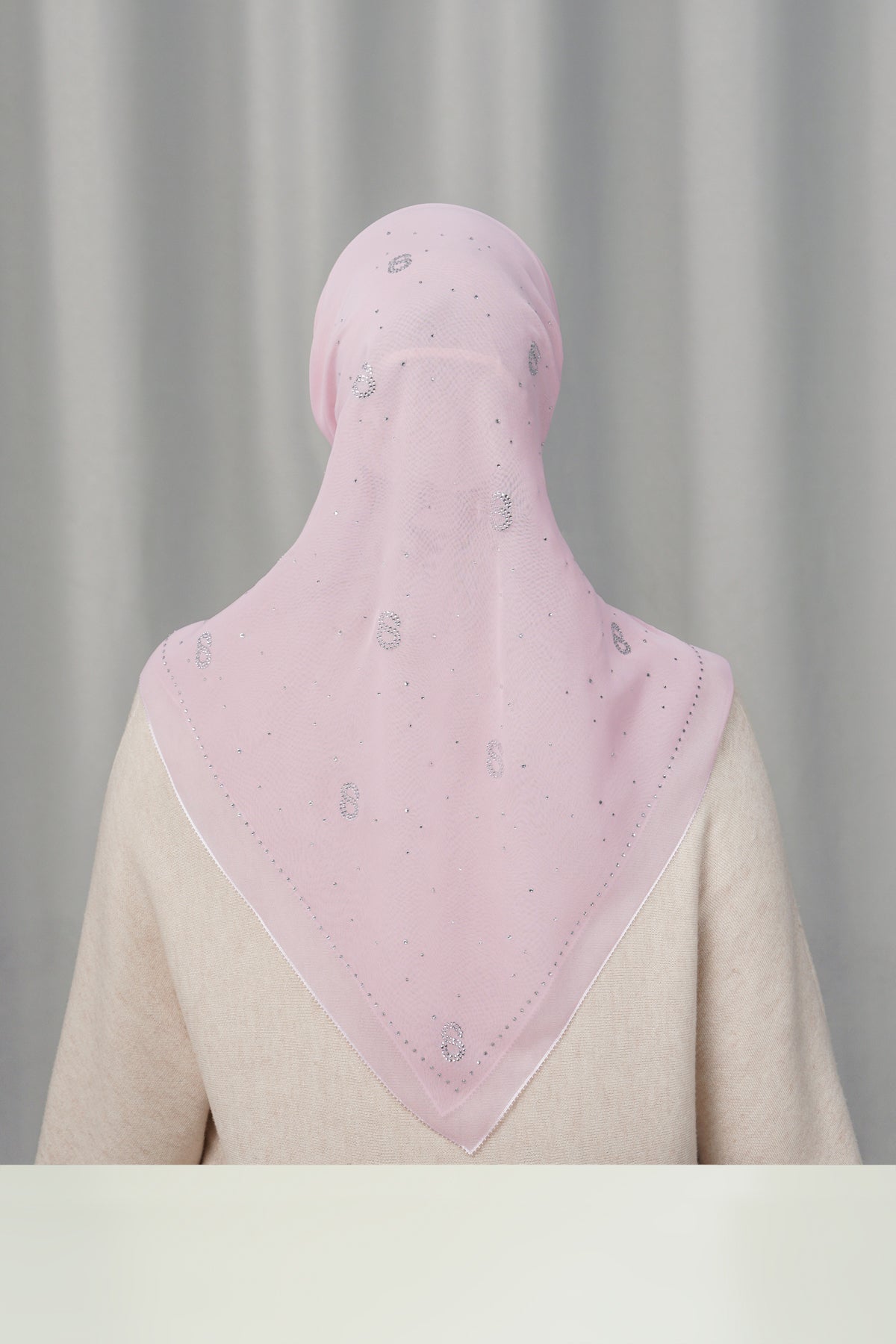 Everyday Glam Scarf - Dusty Pink