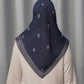 Everyday Glam Scarf - Navy