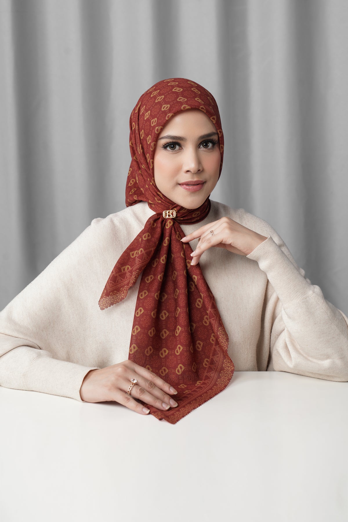 Songket Square - Lychee