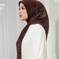 Egypt Satin Square - Carmine