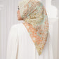 Moroccan Voile Square - Ivory